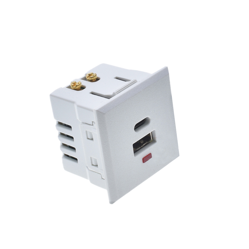 USB and Type -C AC Power Socket